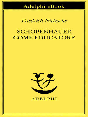 cover image of Schopenhauer come educatore